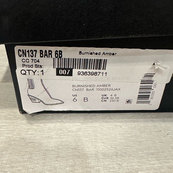 NWT! COACH Prestyn 80mm suede ankle boots - Picture 6 of 6